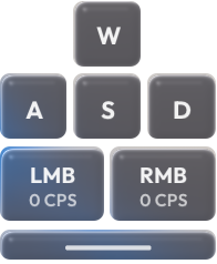 Original MCC keystrokes overlay with independently masked keys.